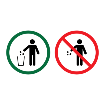 Pngtree keep clean and do not litter icon vector png image 16039934